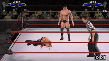 WWE SmackDown vs. Raw 2007 – gameplay for PlayStation Portable (PSP) professional wrestling fighting game
