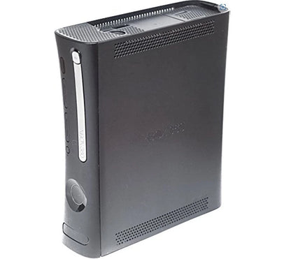 Microsoft Xbox 360 120GB Phat black console original model standing