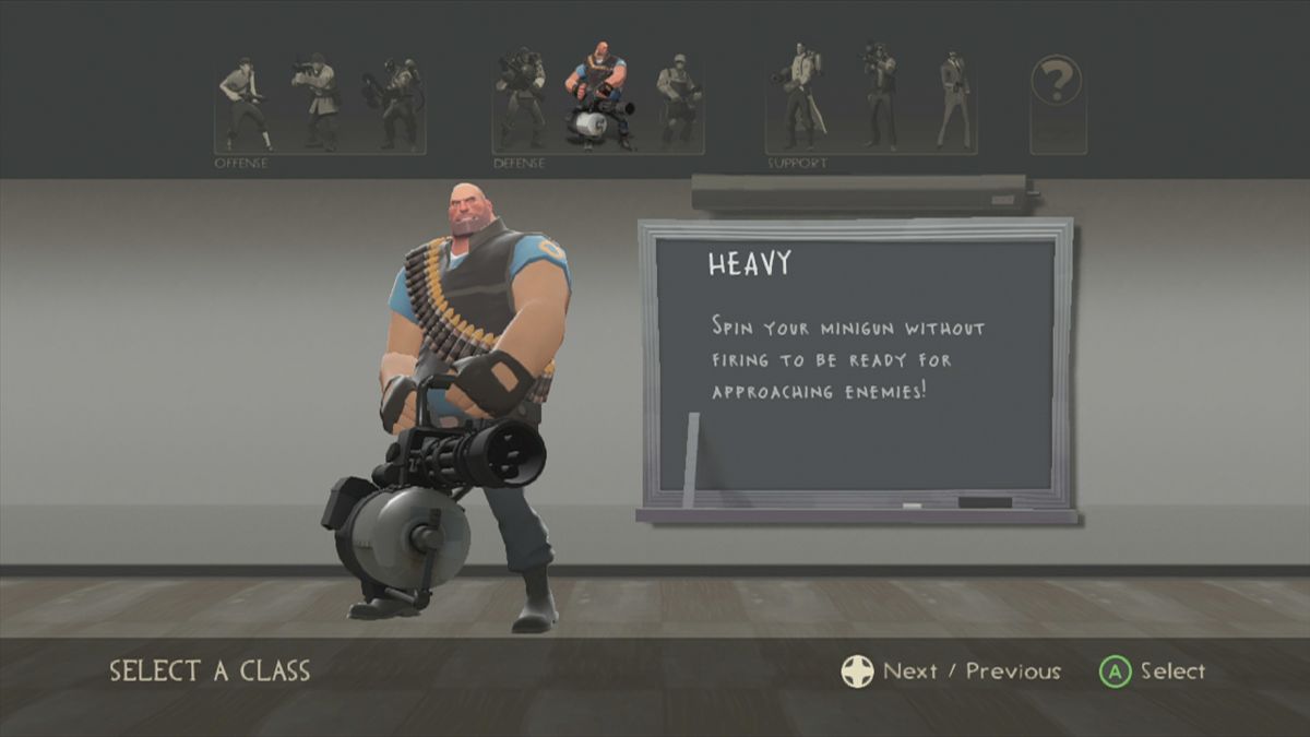 Team Fortress 2 gameplay for Xbox 360 (X360) video game