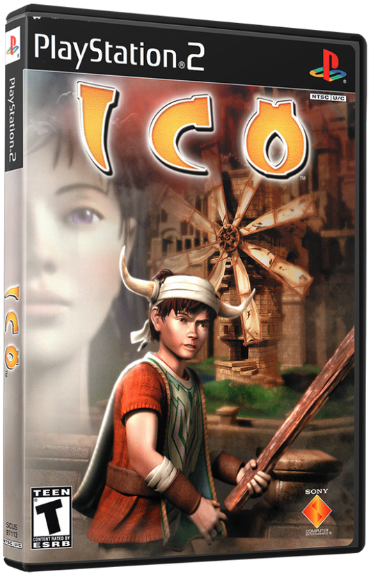 Ico cover art for PlayStation 2 (PS2) video game