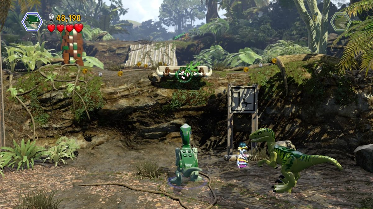 LEGO Jurassic World PlayStation 4 (PS4) action adventure video game gameplay