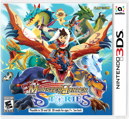 Monster Hunter Stories cover art for Nintendo 3DS (3DS) video game