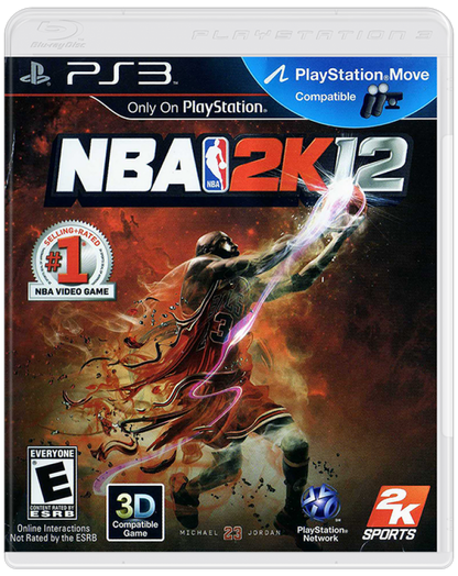 NBA 2K12 cover art for PlayStation 3 (PS3) video game