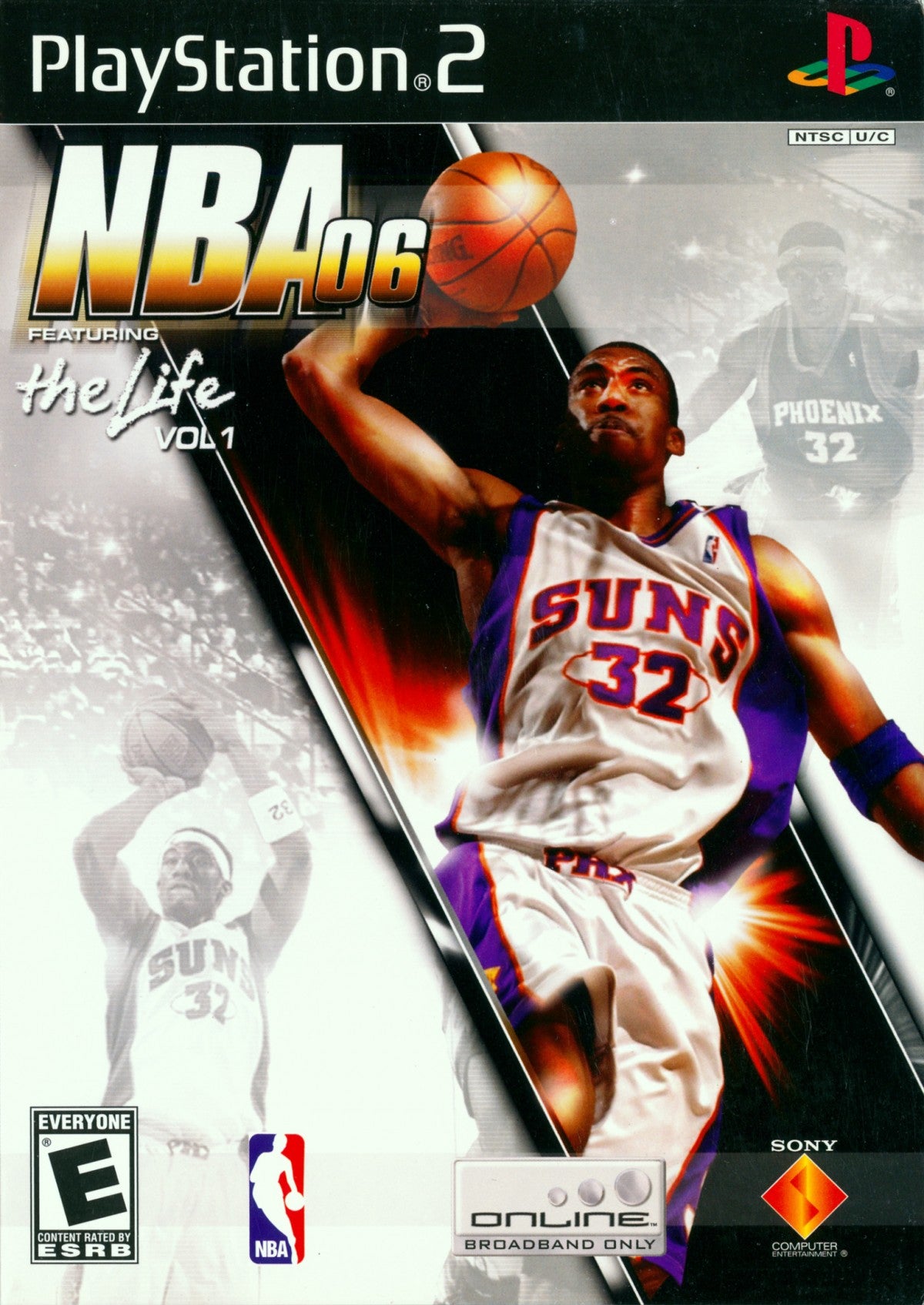 NBA 06 retro PlayStation 2 video game NBA 06 basketball sports simulation realistic gameplay NBA teams competitive multiplayer franchise mode console title PlayStation 2 release cover art