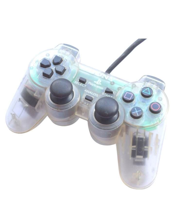 Ps2 Crystal PlayStation DualShock Controller Clear Crystal – PS | OEM