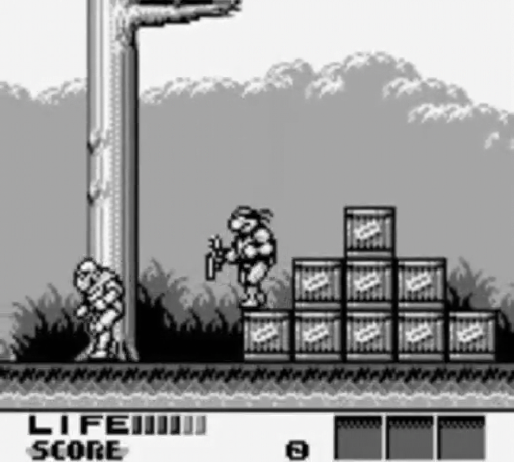Teenage Mutant Ninja Turtles III: Radical Rescue Game Boy action platformer video game gameplay