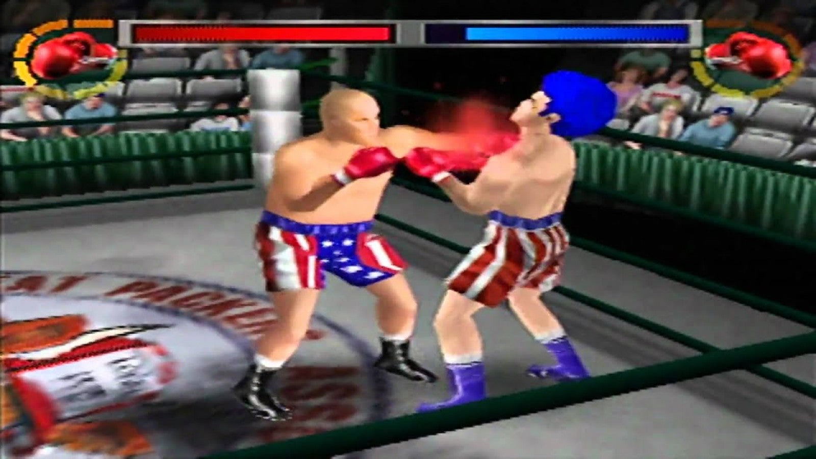 Knockout Kings 2000 gameplay for Nintendo 64 video game.