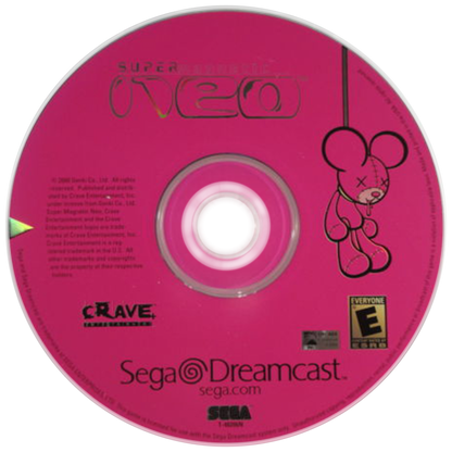 Super Magnetic Neo Sega Dreamcast retro video game platformer disc