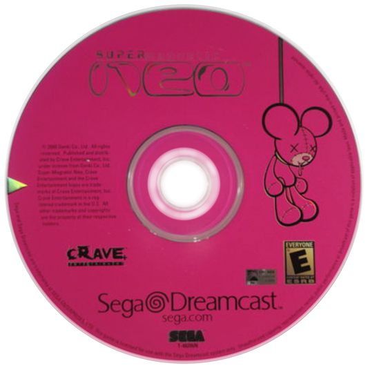 Super Magnetic Neo Sega Dreamcast retro video game platformer disc