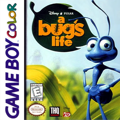 A Bugs Life cover art for Game Boy Color GBC video game