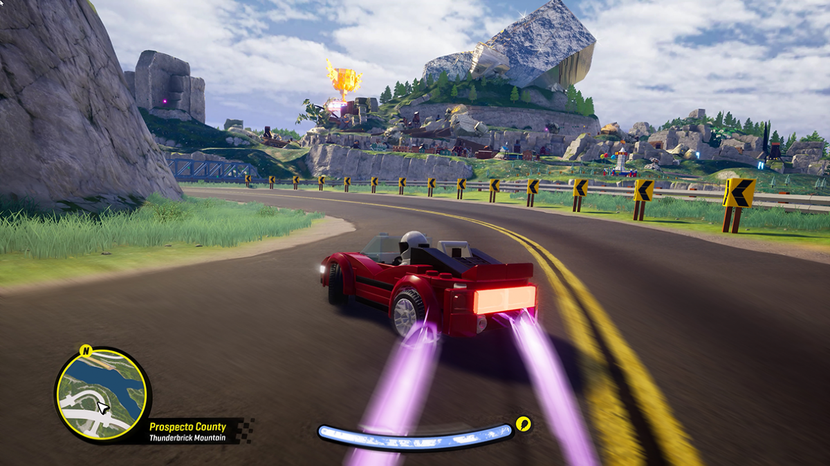 LEGO 2K Drive Nintendo Switch open world racing game vehicle transformation brick building customization gameplay