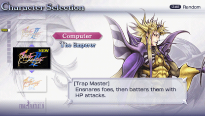 Dissidia: Final Fantasy – PlayStation Portable (PSP) gameplay for action fighting role-playing video game