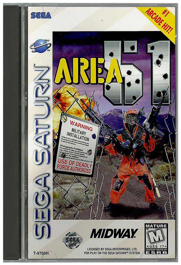 Area 51 cover art for Sega Saturn (SS) video game