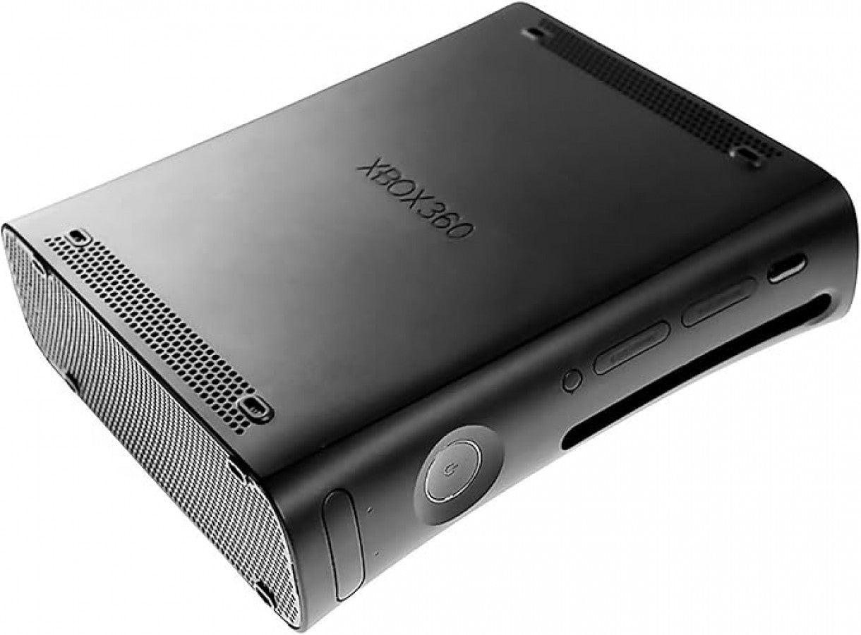 Microsoft Xbox 360 120GB Phat black console original model top 