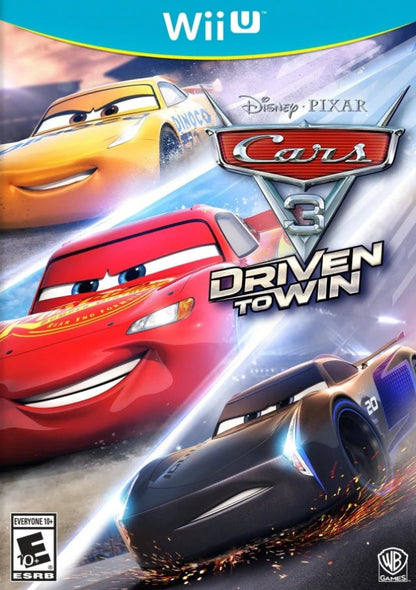 Cars 3: Driven to Win cover art for Nintendo Wii U (WiiU) video game