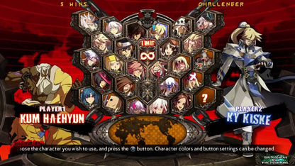 Guilty Gear Xrd Rev 2 PlayStation 4 fighting video game Arc System Works 2.5D cel-shaded graphical style anime-inspired characters Sol Badguy Ky Kuke Jack-O Venom Answer Baiken roster refined combat mechanics dramatic finishes story mode missions online multiplayer GGPO netcode training mode combo trials character select