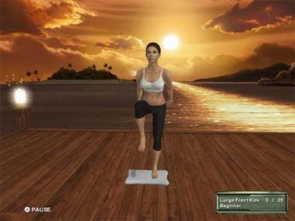 Jillian Michaels' Fitness Ultimatum 2010 gameplay for Nintendo Wii (Wii) video game