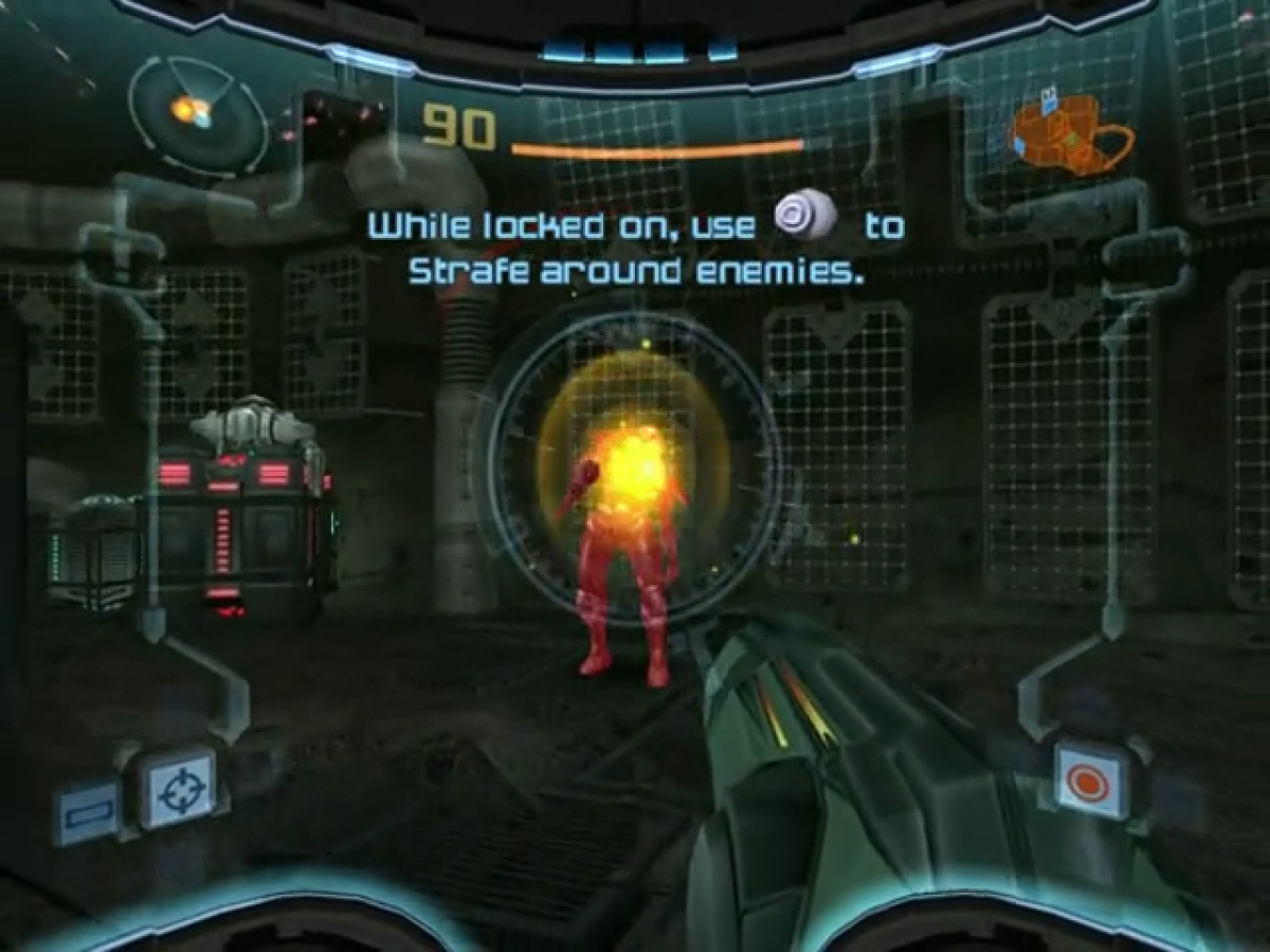 Metroid Prime 2 Echoes – GameCube (GC) Gameplay Art for this GameCube Video Game 