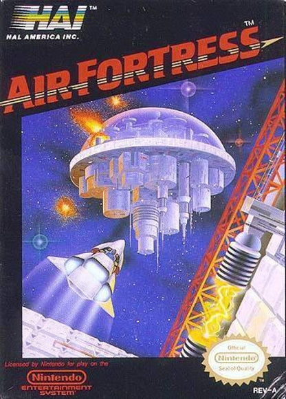 Air Fortress cover art for Nintendo Entertainment System (NES) video game