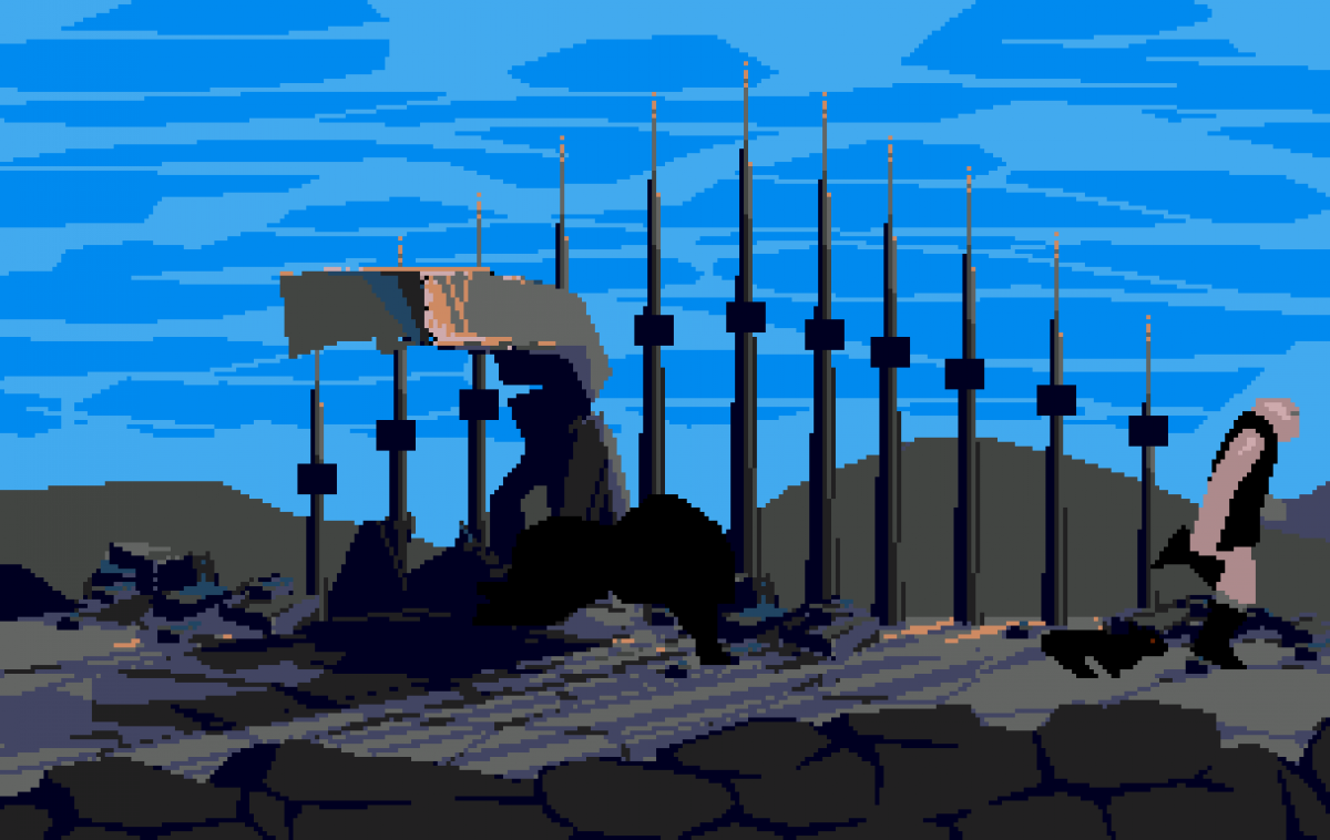 Heart of the Alien Sega CD cinematic platformer sequel to Another World Out of This World alien protagonist side scrolling puzzle platforming sci fi storytelling rotoscope animation atmospheric gameplay retro gaming Sega CD software video game title gameplay