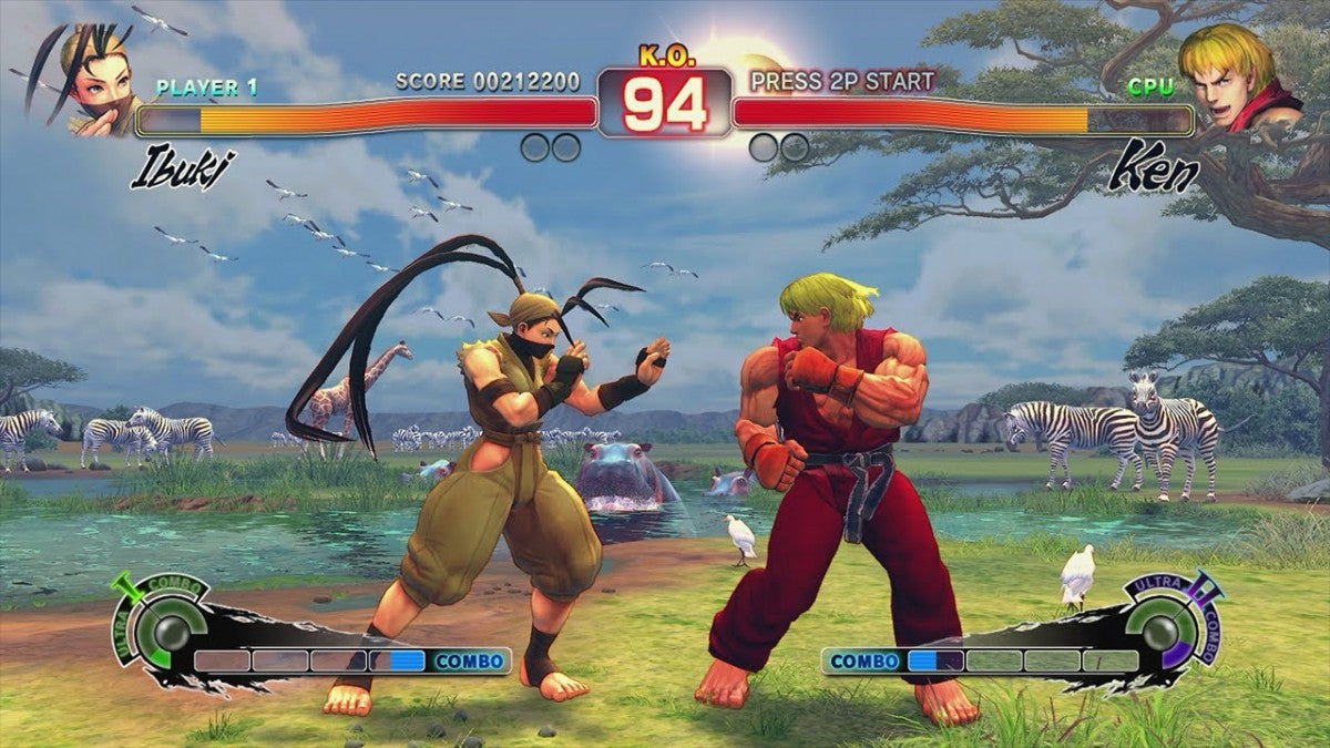 Street Fighter IV gameplay for PlayStation 3 (PS3) video game