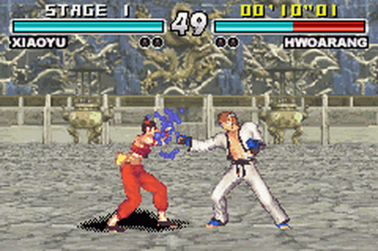 Tekken Advance gameplay art for Game Boy Advance (GBA) video game