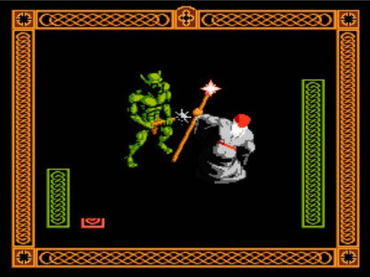 The Immortal NES Nintendo Entertainment System action adventure game isometric dungeon crawler fantasy puzzle solving combat Electronic Arts Will Harvey retro 8 bit gaming cartridge video game title gameplay