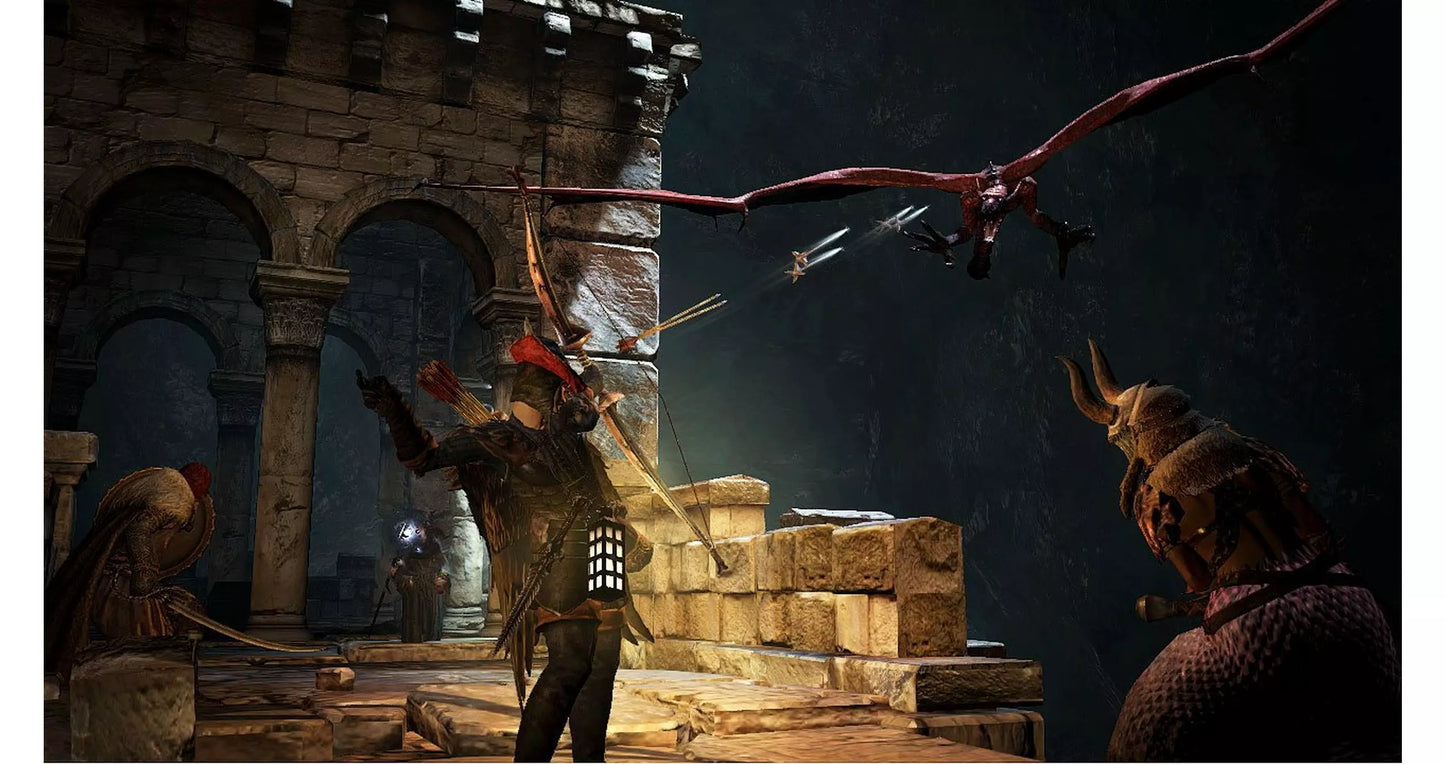 Dragon's Dogma: Dark Arisen gameplay for Xbox 360 (X360) action role-playing video game