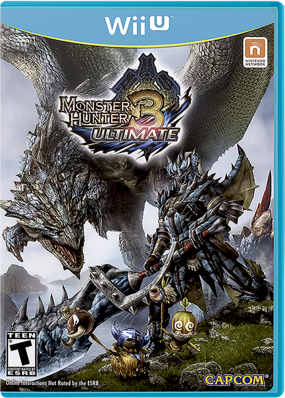 Monster Hunter 3: Ultimate cover art for Nintendo Wii U (WiiU) video game