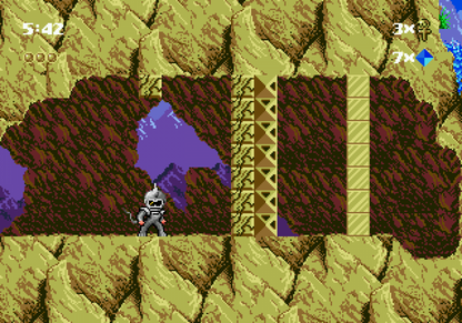 Kid Chameleon Sega Genesis retro video game action platformer gameplay (1992)