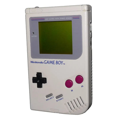 Nintendo Game Boy original handheld gaming system top angled view