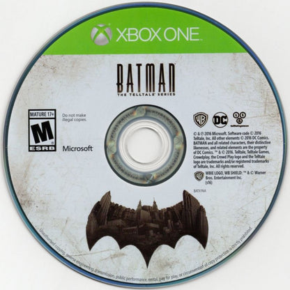 Batman: The Telltale Series – Xbox One (XONE) disc for episodic action-adventure game