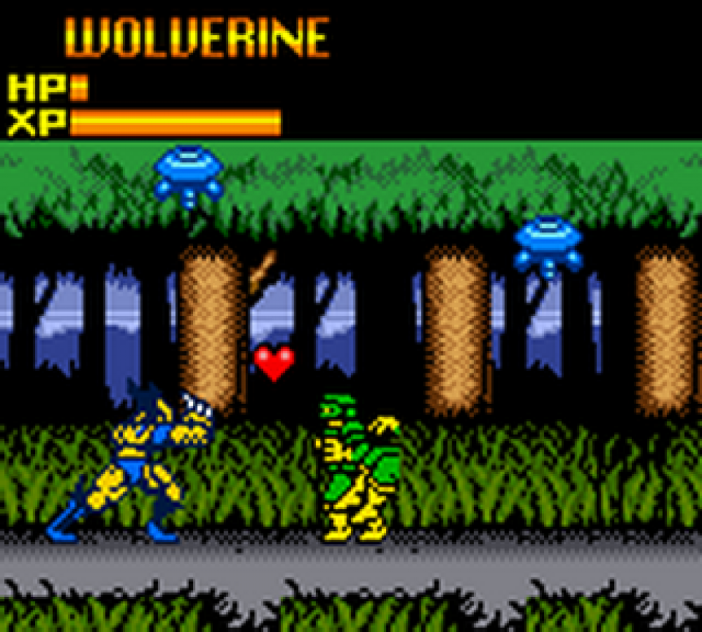 X-Men: Mutant Wars Game Boy Color action fighting video game gameplay