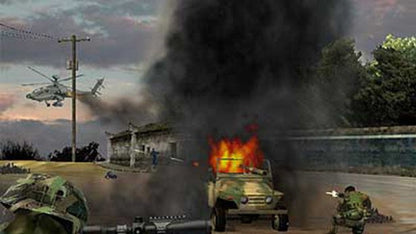 Tom Clancy's Ghost Recon 2 [Greatest Hits] – PlayStation 2 (PS2) video game gameplay, tactical shooter.