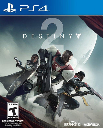 Destiny 2 – PlayStation 4 (PS4) video game cover image, online multiplayer shooter by Bungie