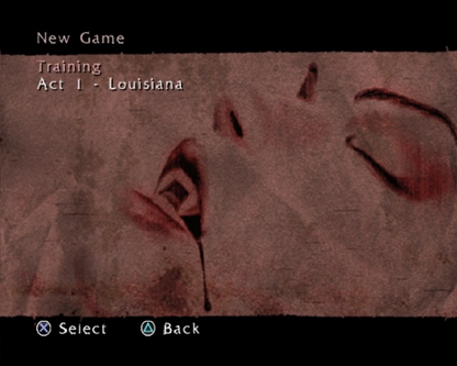 BloodRayne PS2 PlayStation 2 action hack and slash horror game retro video game new game