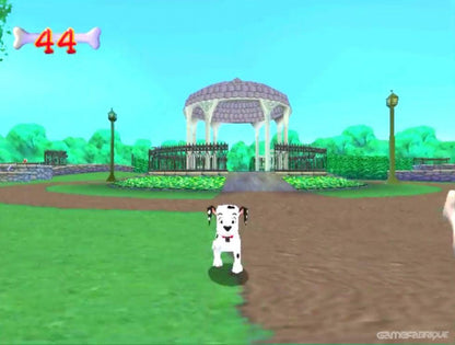 102 Dalmatians Puppies to the Rescue PlayStation 1 PS1 for retro video game enthusiasts featuring action adventure platforming gameplay colorful cartoon worlds puzzle solving collectible items family friendly exploration movie inspired story and collectible gaming appeal gameplay 