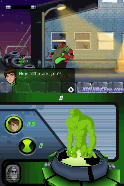 Ben 10: Alien Force gameplay for Nintendo DS (DS) action adventure video game