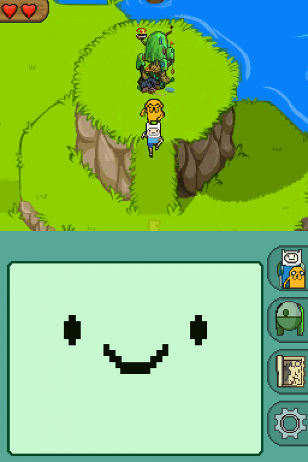 Adventure Time: Hey Ice King! Why Did You Steal Our Garbage?!!  gameplay for Nintendo 3DS (3DS) action adventure video game