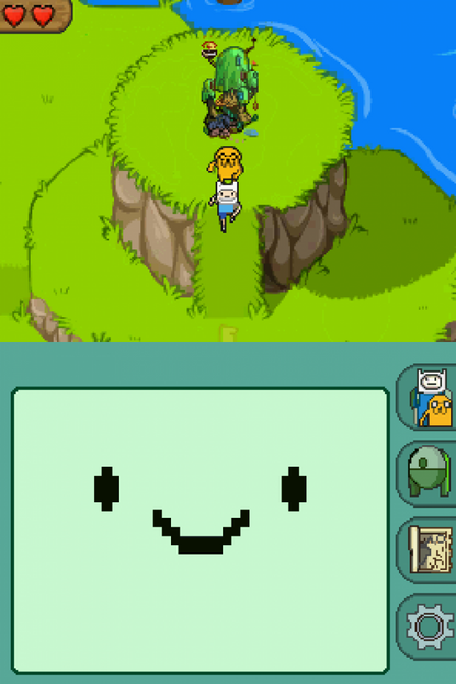 Adventure Time: Hey Ice King! Why Did You Steal Our Garbage?!!  gameplay for Nintendo 3DS (3DS) action adventure video game