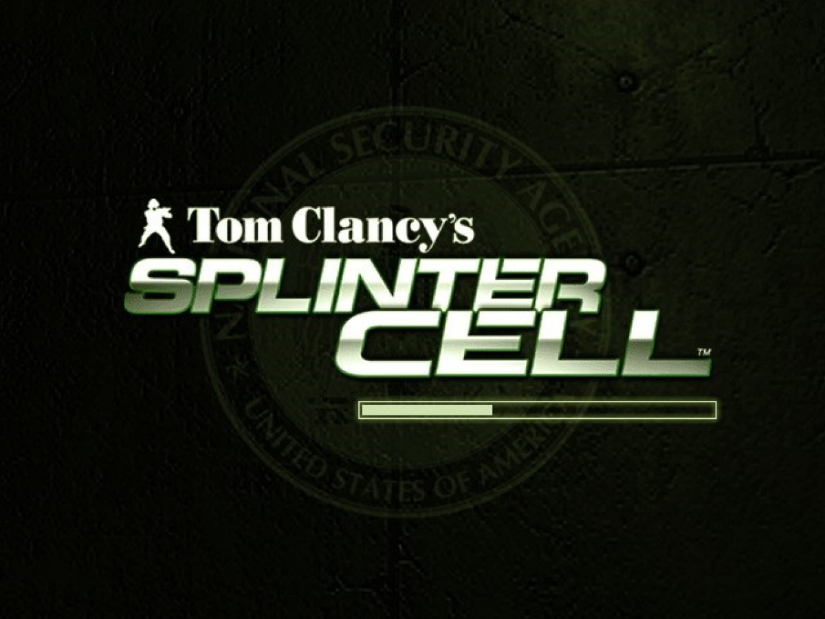 Tom Clancy's Splinter Cell: Stealth Action Redefined [Platinum Hits] – Xbox (XBOX) Title Screen Art