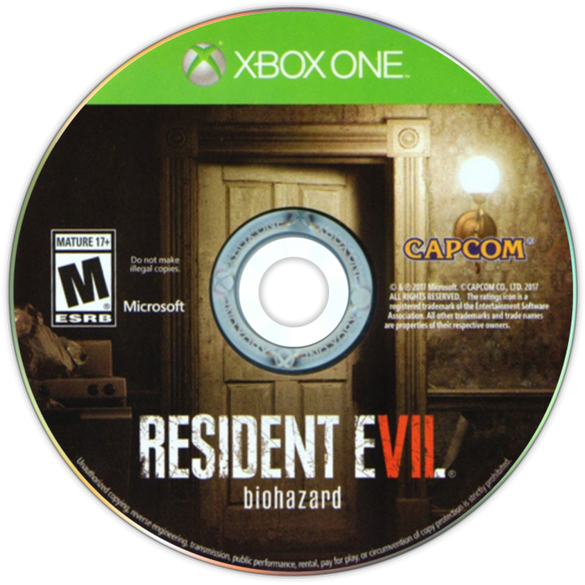 Resident Evil 7 Biohazard Xbox One XONE for survival horror video game fans featuring first person gameplay terrifying exploration atmospheric environments puzzle solving resource management intense combat grotesque enemies suspenseful storytelling immersive horror and cinematic survival adventure collectible gaming appeal disc