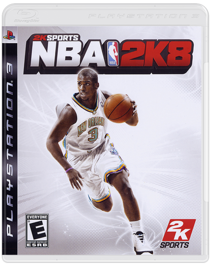 NBA 2K8 cover art for PlayStation 3 (PS3) video game