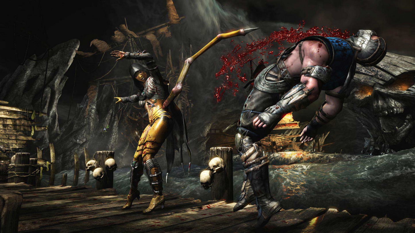 Mortal Kombat X gameplay for Xbox One (XONE) fighting video game