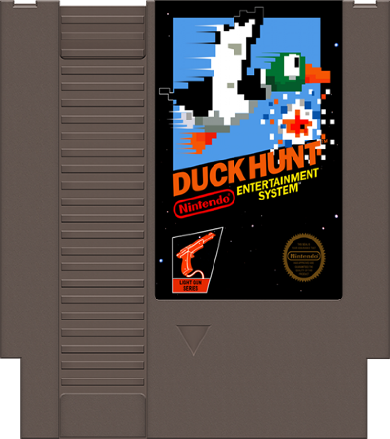 Duck Hunt [5 Screw] cartridge for Nintendo Entertainment System (NES) retro video game