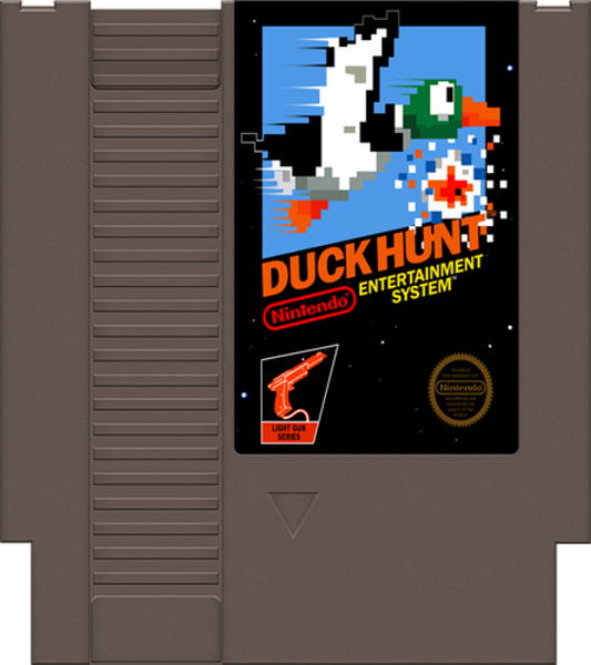 Duck Hunt [5 Screw] cartridge for Nintendo Entertainment System (NES) retro video game