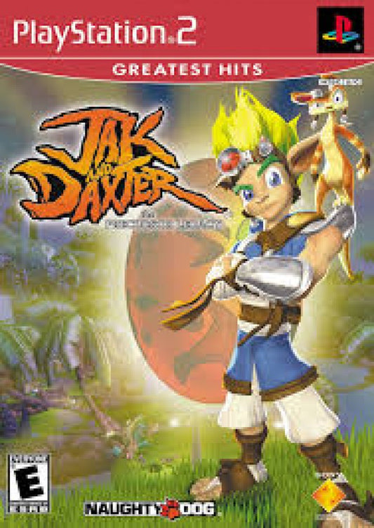 Jak and Daxter: The Precursor Legacy [Greatest Hits] cover art for PlayStation 2 (PS2) video game