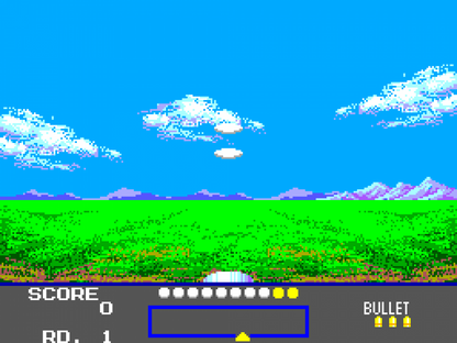 Marksman Shooting and Trap Shooting – Sega Master System (SMS) gameplay for light gun shooting video game