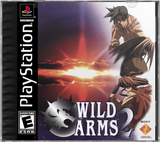 Wild Arms 2 cover art for PlayStation 1 (PS1) video game