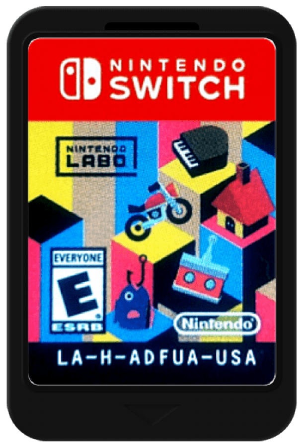 Nintendo Labo cartridge for Nintendo Switch NS video game